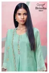 Brinika 5021 By Ganga Bemberg Habutai Silk Plazzo Suits

